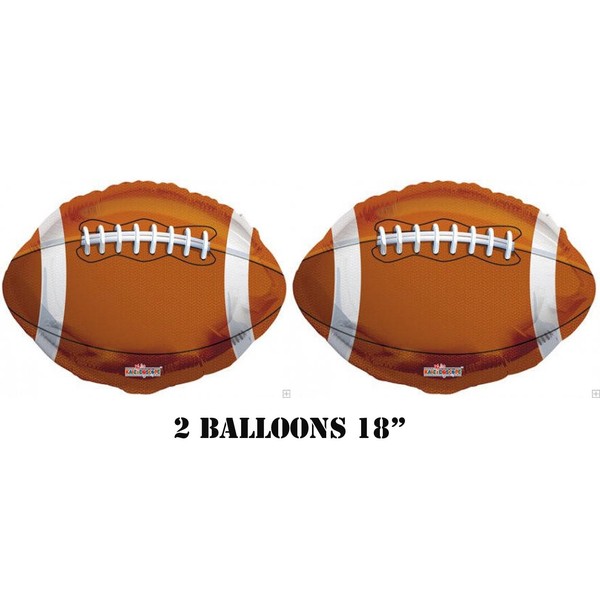 Kaleidoscope Football Balloons 18" (2 Balloons)