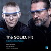 SolidWork Safety Glasses Clear Lens with Side Shields, Anti Fog,