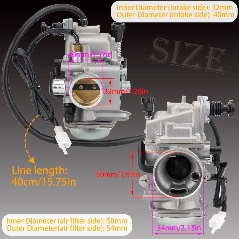 TRX350 Carburetor for Honda Rancher 350 TRX350TM TRX350TE 350ES 350FE