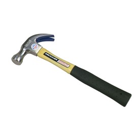 Vaughan 114-10 FS16 Full Octagon Curved Claw Fiberglass Hammer, 16-Ounce