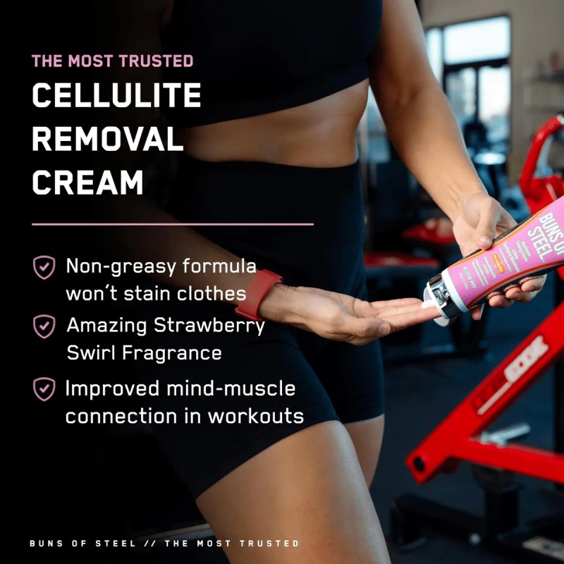Buns Of Steel 8 Oz Crema Fit Definicion Pierna Y