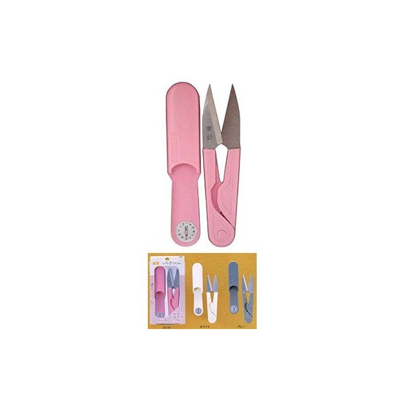 Misuzu FMS551-P Itokiri-kun Thread Cutting Scissors, Pink, 4.3 inches (110