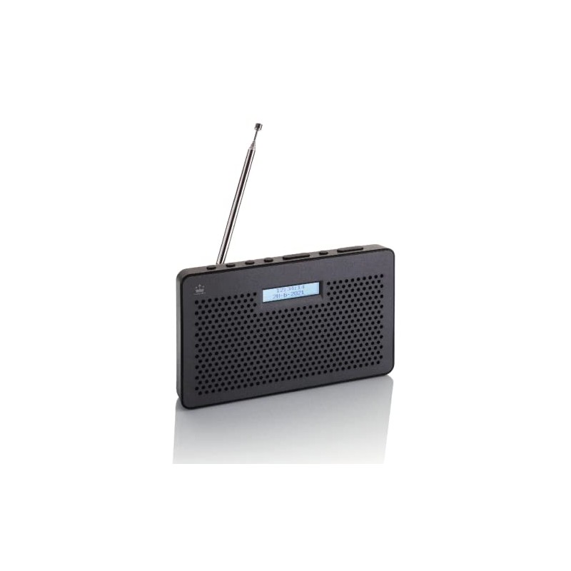 NEWTRO Portable DAB Radio (DAB+, FM, Headphone Jack, Two-line Display