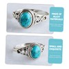 TEHAUX Pcs Elegant Ring for Women Western Jewelry Vintage Style