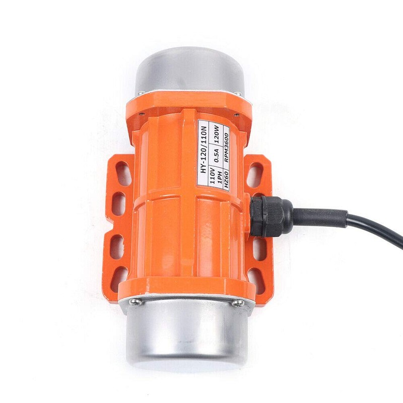 120W 110V Vibration Motor Single Phase Vibrating Motor Aluminum Alloy
