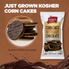 LEIBERS Dark Chocolate Coated Corn Cakes Snack pack – 6