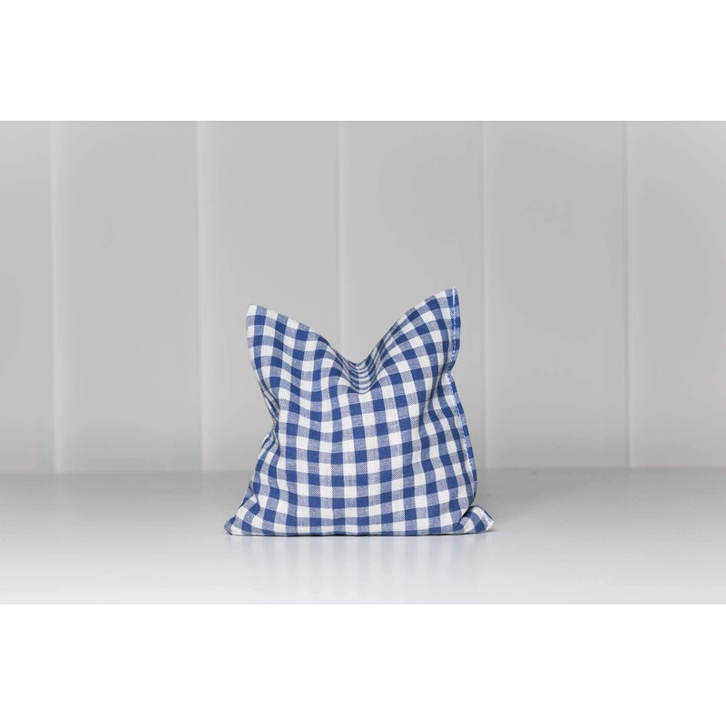 Cherry Stone Cushion 12 x 12 cm Blue/White - As