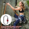2 Pack Screw Lock Carabiner Clips,100Kg Load Capacity Heavy Duty