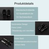 Wjelet Pack of 2 Socket Adapters, 1/4 Inch Hex Socket