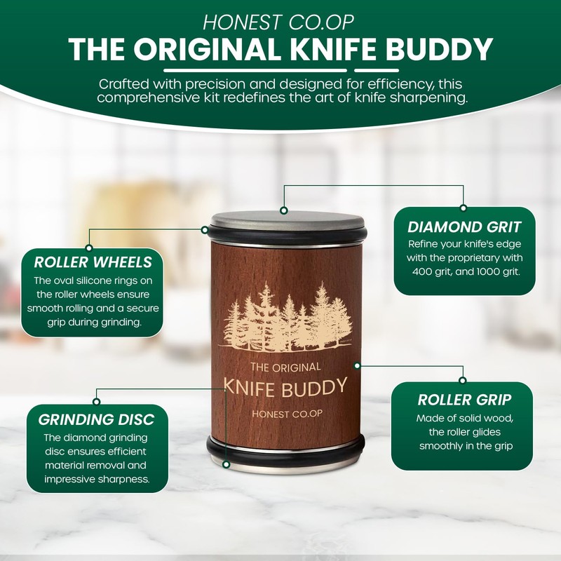 Rolling Knife Sharpener | Rolling Knife sharpener Kit 15 &