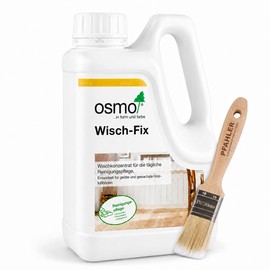 Osmo Wisch-Fix 1L 8016 Highly Effective Special Mop Concentrate with Natural Ingredients for Regular Cleaning and Care Including Free PFAHLER Brush