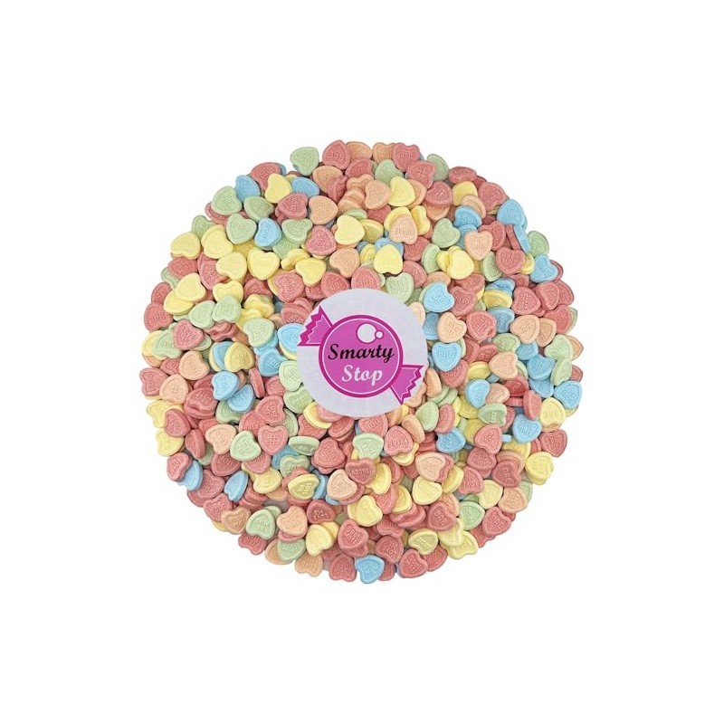 Smarty Stop Conversation Hearts Candy (2 Pound (Pack of 1))