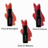 Kit Labial Mate Bissú Tonos Rojos 3 Pzas (Rojo, 3)