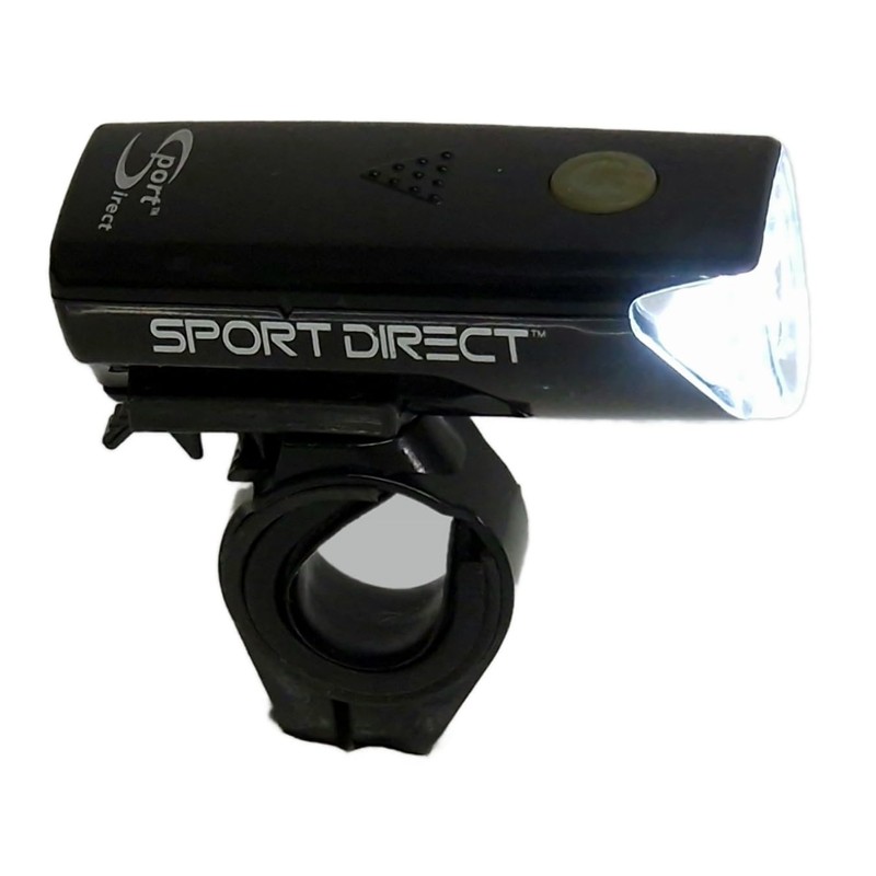 Sport Direct Mega White LED + 5 SMD Bike Light