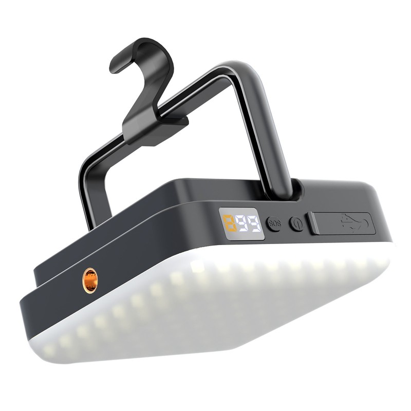 Outdoor Camping Tent Lamp Waterproof Rechargeable LED Camp Light Magnetic