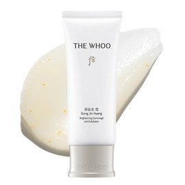 WHO Gongjinhyang Brightening Gomage Gel Exfoliator |Niacinamide Panthenol Cellulose beads improve smoothness and radiance / WHO 공진향 브라이트닝 고마지 젤 각질 제거제 | 니아신아마이드 판테놀 셀룰로오스 비즈로 매끄럽고 광채를 개선하는