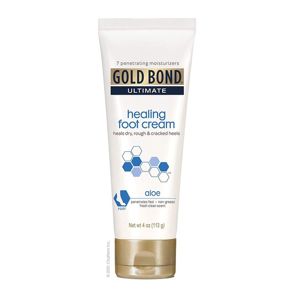 Gold Bond Ultimate Healing Foot Cream, 4 oz (Pack of 2)