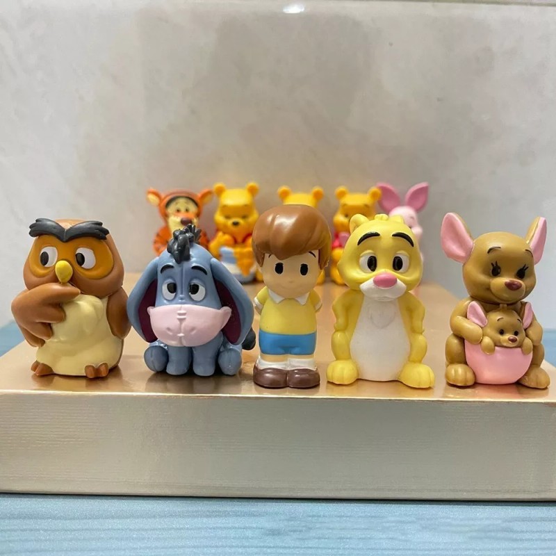 Winnie Poo Set 10 Figuras