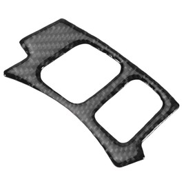 Aswalling Hard Carbon Fiber Stickers Trim Steering Wheel Button Frame Cover for NX is RC Accessories