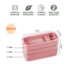 2 Pack Bento Lunch Box, Iteryn Stackable Bento Box, 3-In-1