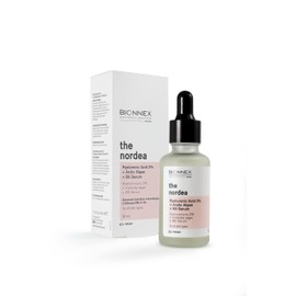 BIONNEX - The Nordea - 2% Hyaluronic Acid Serum for Face with Arctic Algae & Vitamin B5 | Anti-Aging Serum for Fine Lines, Wrinkles Hydrating Serum (2% Hyaluronic Acid Skin Serum for Face)