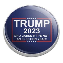 GRAPHICS & MORE Trump 2023 Golfing Premium Metal Golf Ball Marker