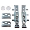 JCBIZ 1 Set Concealed Cabinet Hanger Invisible Cupboard Wall Brackets