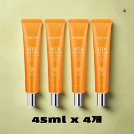 Foursure Vita Collagen Eye Cream Whitening Nutrition Cream 45mlx4pcs x 1set / 포슈어 비타콜라겐 아이크림 미백 영양 크림 45mlx4개입x1세트