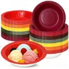 60Pcs Fall Paper Bowls Autumn Disposable Serving Bowls