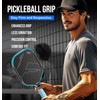 Fjalljós Pickleball Paddle Grip 2 Pack - 5.25" Enhanced Grips
