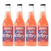Jones Soda Nuka Victory Cola 4 Pack Peach Mango Flavor