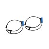 A ABSOPRO 2pcs Front Left/Right Car ABS Sensor Wheel Speed