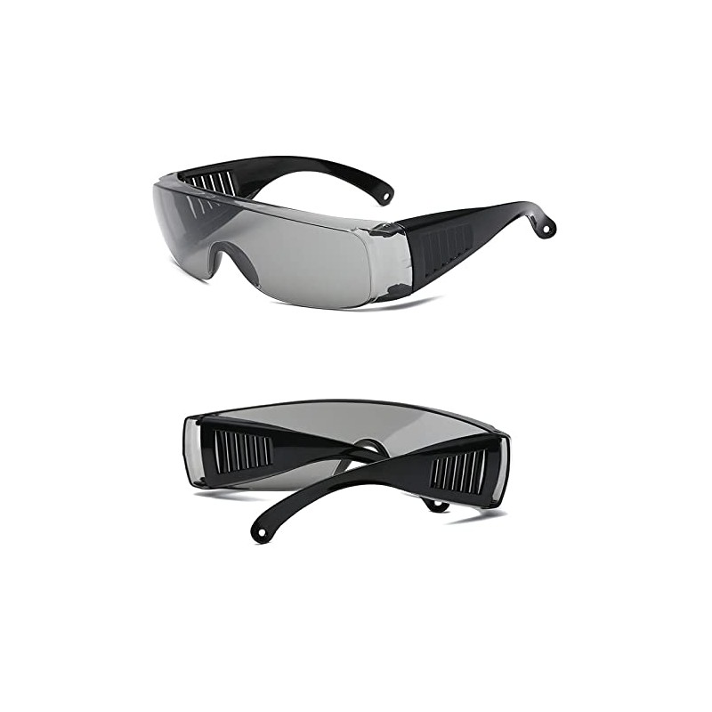 TopHomer Safety Glasses, Protective Lab Goggles UV Resistant Safety-Over Spectacles