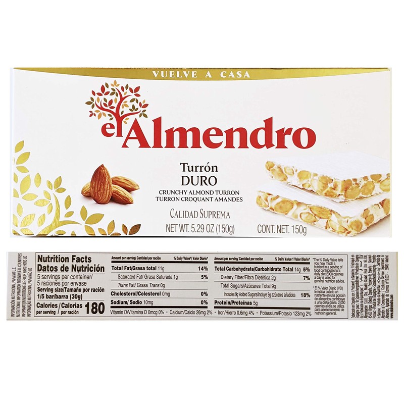 El Almendro Turron 3 Variety Pack- Toasted Egg Yolk Turron