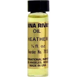 INDIO Anna Riva Oil-Heather 1/4oz~ for Anointing Candles, Charms & Altar Tools ~