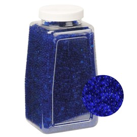 Dry-Packs 1 Quart Jar of Blue Indicating Silica Gel Desiccant Replacement Beads