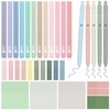 DazSpirit Book Annotation Kit with 12 Pastel No Bleed Highlighters