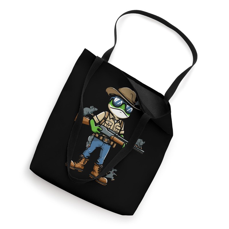 Pest Control Frog Tote Bag