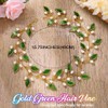 Gold Leaf Hair Vine Bridal Headpiece Wedding Hair Accessories for
