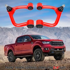 YIZBAP 2PCS Front Upper Control Arms with Ball Joint 2-4" Lift Suspension Kit Adjustable tubular Control Arms For 1988-1998 K1500 Tahoe Blazer K1500 Yukon, Replacement OEM Factory Suspension Arms