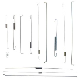YGQ GX160 GX270 GX390 Governor Spring Assortment Throttle Return Linkage Kit Carburetor Link Rod Speed Control for Honda & Clone Predator Coleman Champion GX200 GX240 196cc 200cc 212cc 224cc 420cc