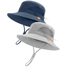 FURTALK Baby Sun Hat UPF 50+ Toddler Kids Bucket Summer Beach Hat for Boys Girls