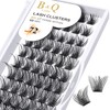 Cluster lashes 72 Clusters B&Q Lash Clusters D Curl Individual