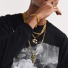 Gold Chain for Mens Hip hop Rapper Necklace 6MM 22inch