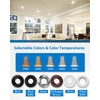 NICOR DLR56609120SWHBF DLR56(v6) 5/6-inch White 900 Lumen Selectable Recessed LED