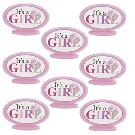 Wilton It's A Girl Cupcake Toppers