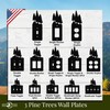 3 Pine Trees Double Duplex Power Outlet Wall Plate (Double