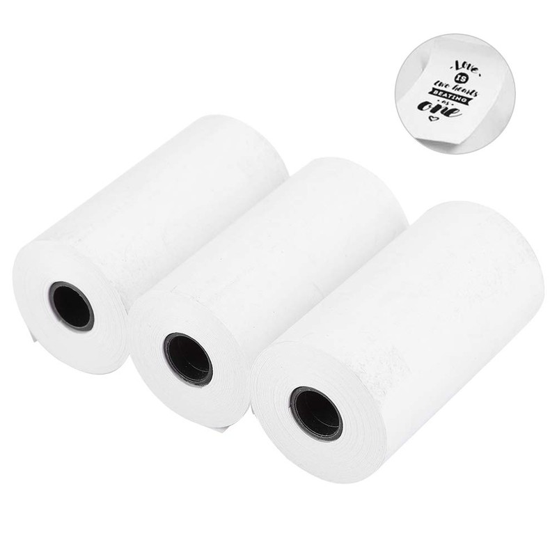 Papel de Impresora de 3 Piezas, Rollos de Papel Térmico