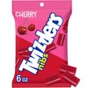 TWIZZLERS NIBS Cherry Flavored Licorice Style, Chewy Candy Bags, 6