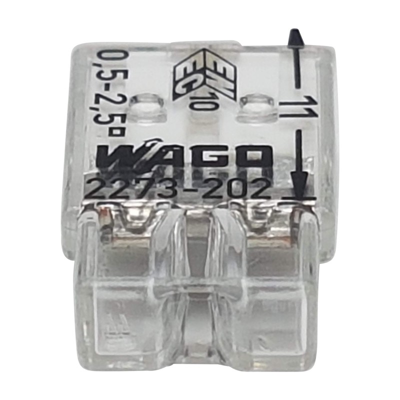 Wago 2273-202 Compact Junction Box Terminal Diameter 0.5 - 2.5